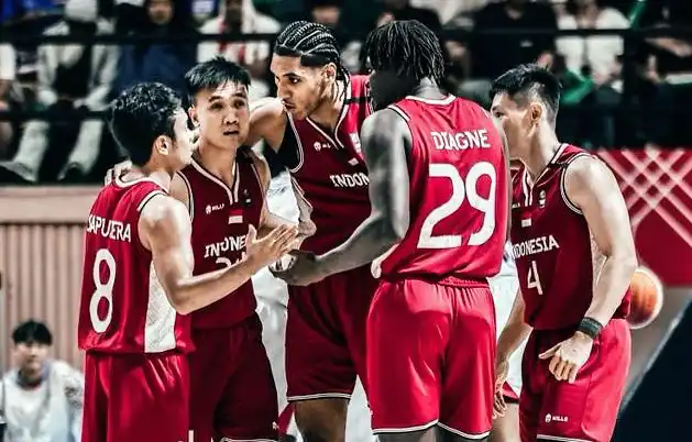 Timnas Basket Indonesia Takluk Tipis dari Thailand di SEA Games 2025
