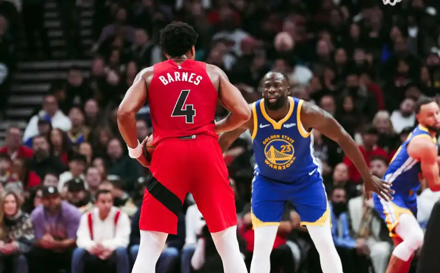 Scottie Barnes Cetak Triple-Double, Raptors Tundukkan Warriors Lewat Overtime