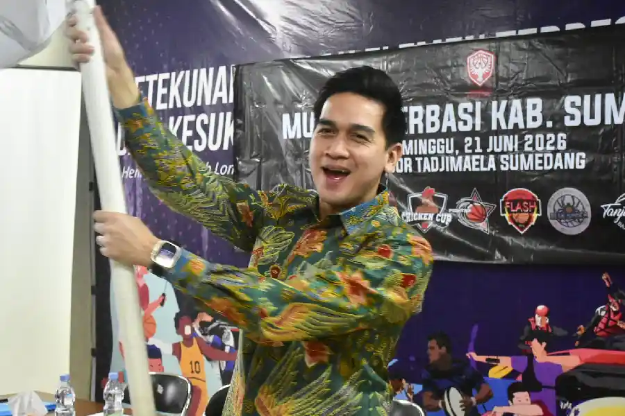 Ketua Perbasi Sumedang, M. Fajar Aldila berkomitmen membangun organisasi basket aktif dan profesional untuk mendukung atlet muda berprestasi.